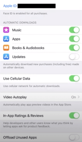 app is ready for entering