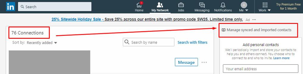 how to import contacts