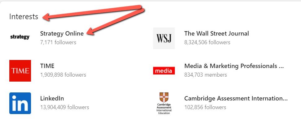 new interest will appear