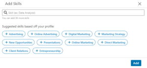 skills to list on linkedin